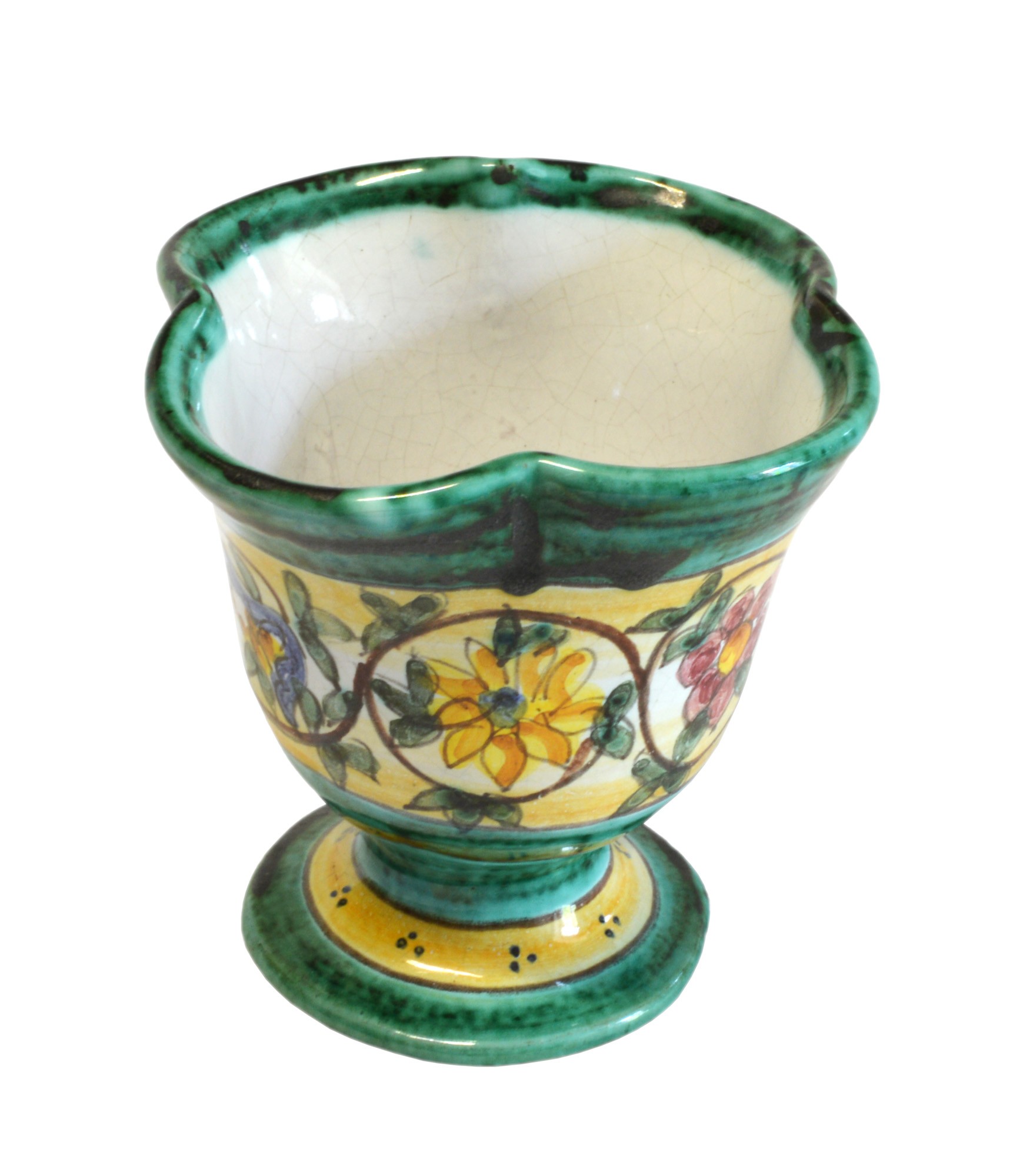 "Szépvirágos" talpas pohár (Rippl-Rónai Múzeum CC BY-NC-SA)