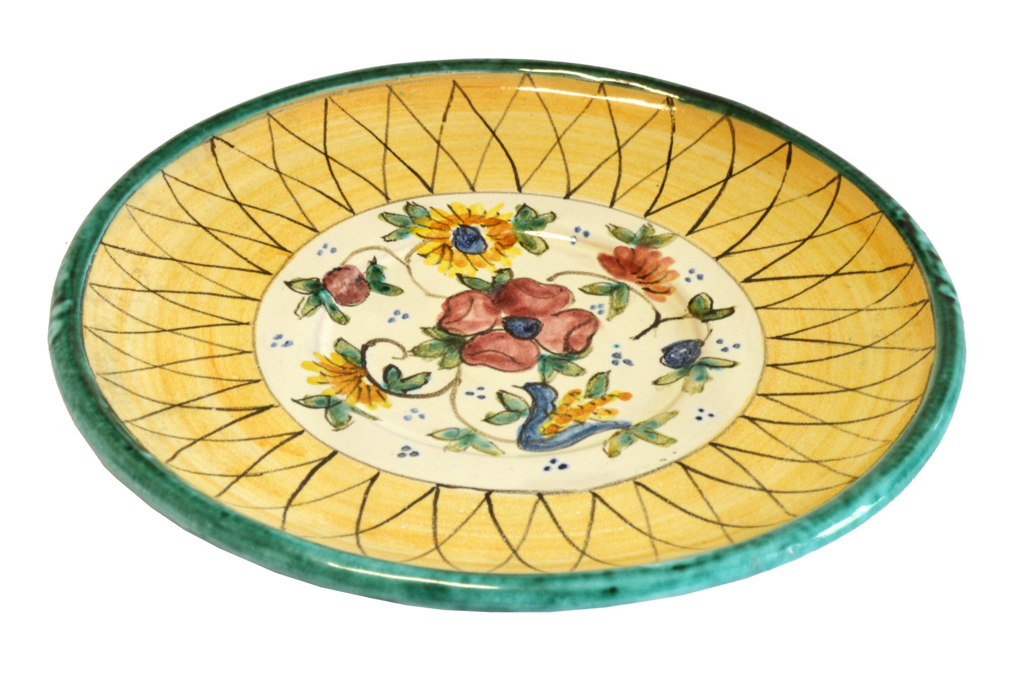 "Szépvirágos" tányér (Rippl-Rónai Múzeum CC BY-NC-SA)