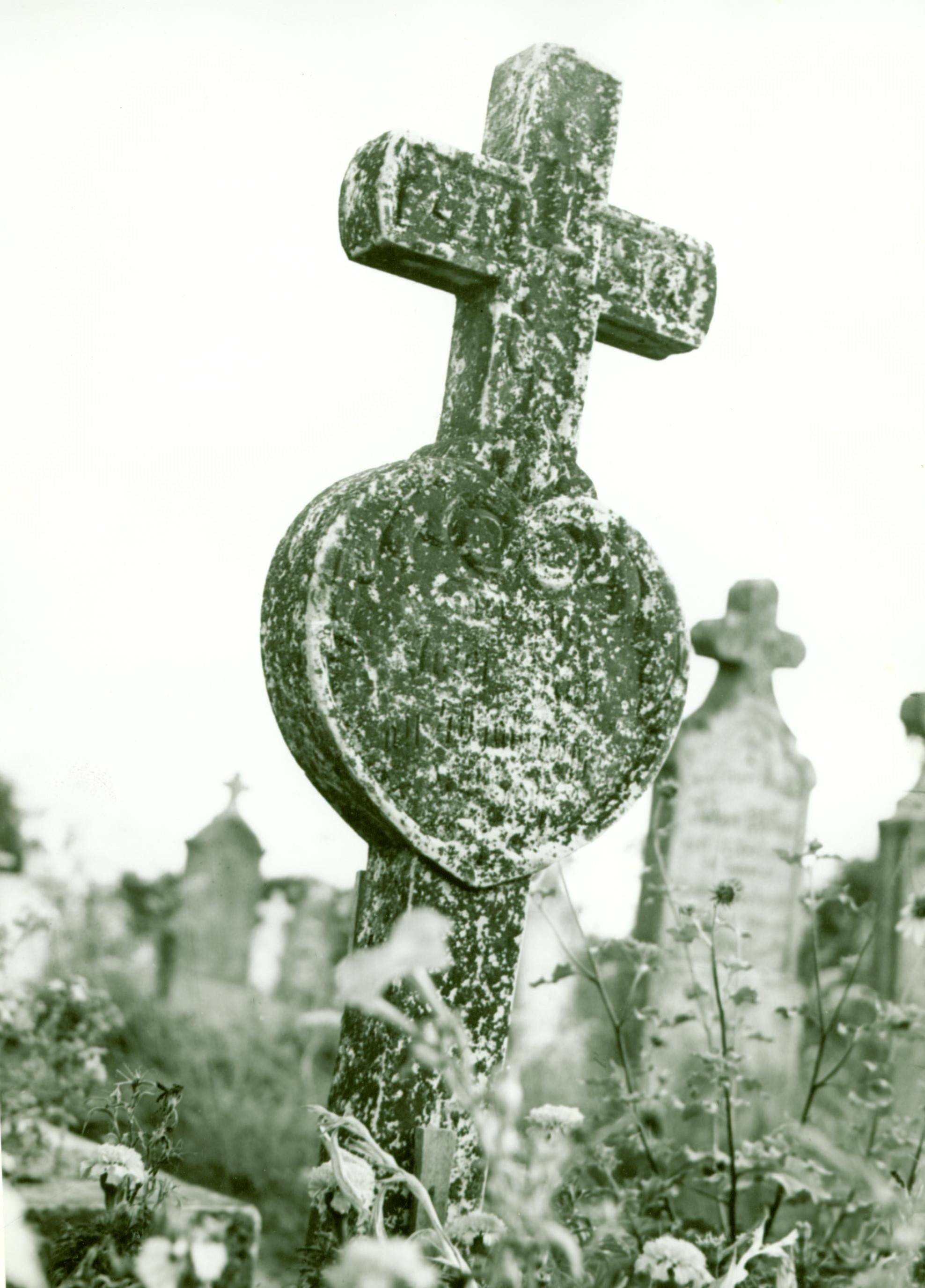 Szuloki németek katolikus temetőjének részlete (Rippl-Rónai Múzeum CC BY-NC-ND)