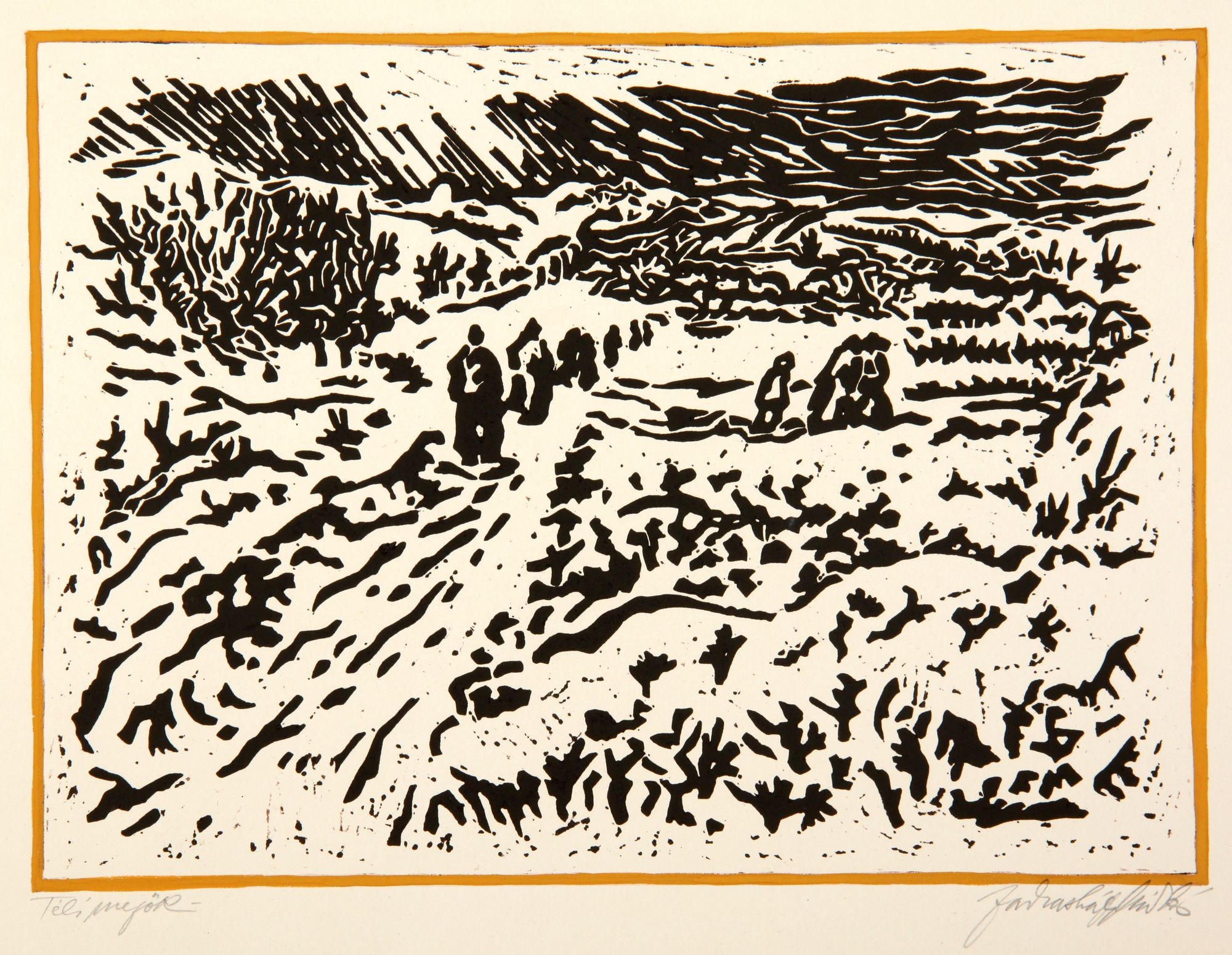 Téli mezők (Rippl-Rónai Múzeum CC BY-NC-SA)