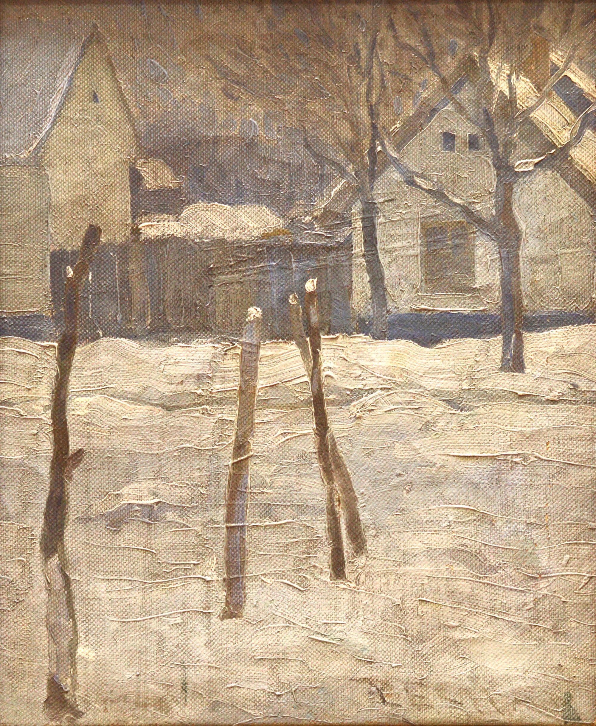 Téli táj (Rippl-Rónai Múzeum CC BY-NC-ND)