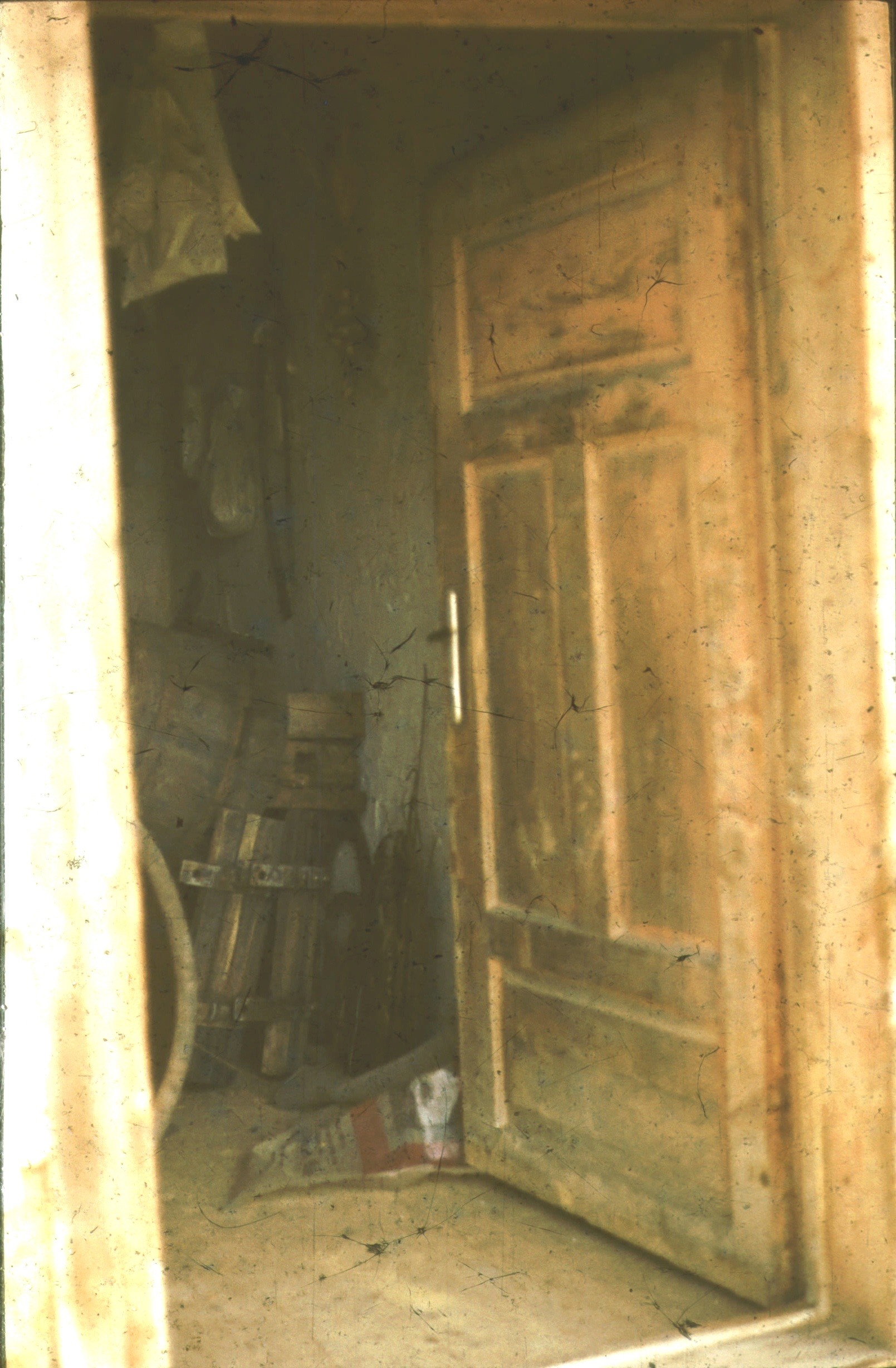 Vincellérház szobájának bejárata (Rippl-Rónai Múzeum CC BY-NC-ND)