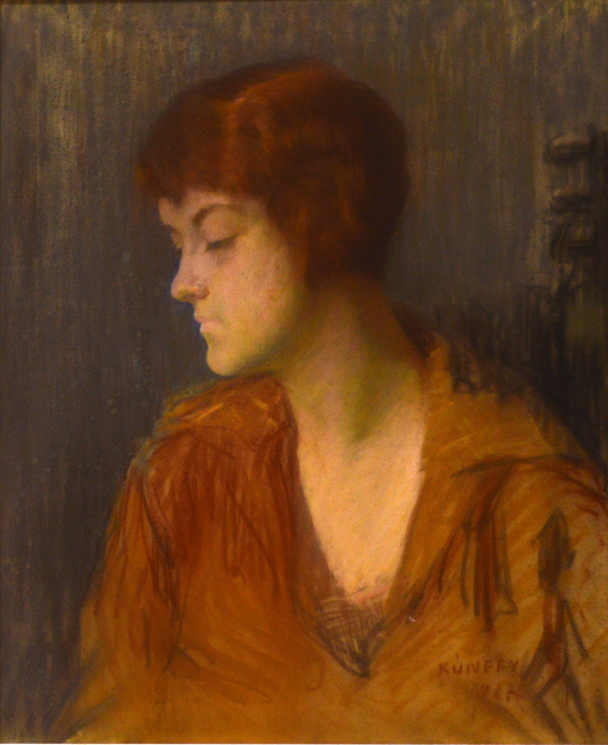 Vöröshajú nő (Rippl-Rónai Múzeum CC BY-NC-SA)