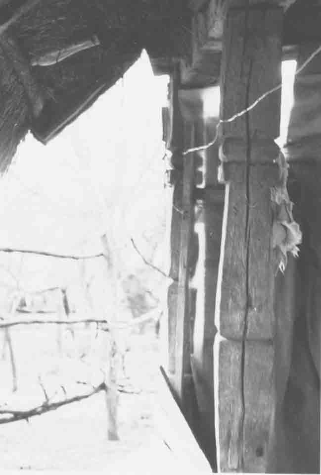 Özv. Németh Józsefné zsuppos házának pitaroszlopai (Rippl-Rónai Múzeum CC BY-NC-ND)