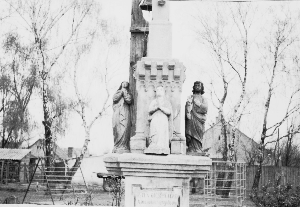 A feszület szobor alsó része (Rippl-Rónai Múzeum CC BY-NC-ND)