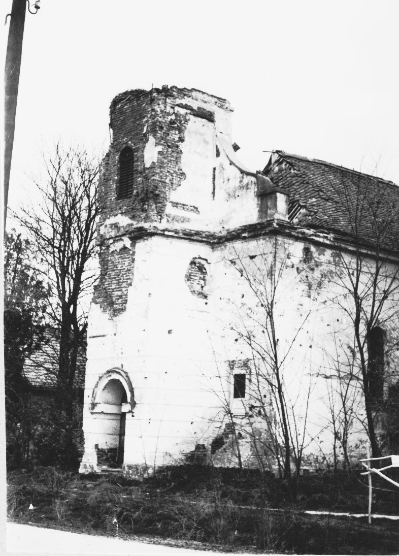 A volt református templom romja (Rippl-Rónai Múzeum CC BY-NC-ND)