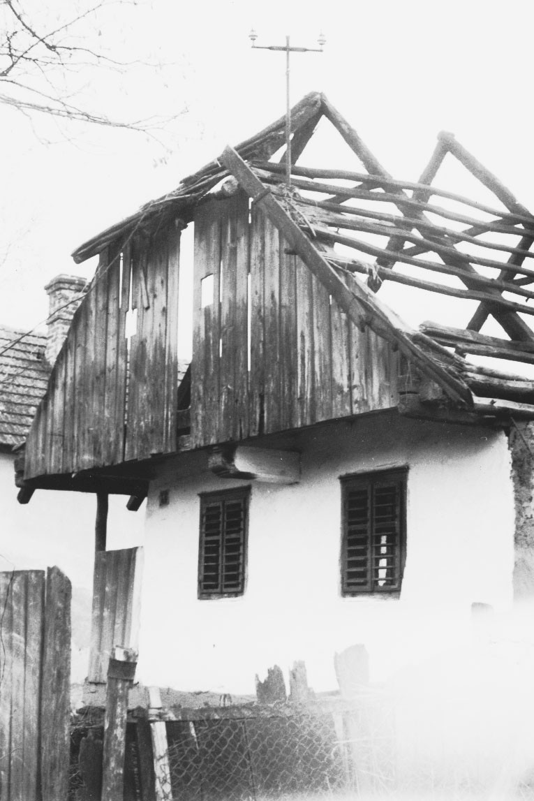 Bontás alatt lévő ház (Rippl-Rónai Múzeum CC BY-NC-ND)