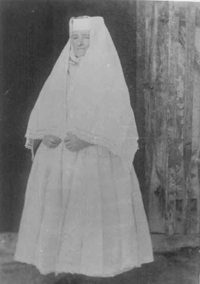 Csökölyi öregasszony fehér gyászban (Rippl-Rónai Múzeum CC BY-NC-ND)