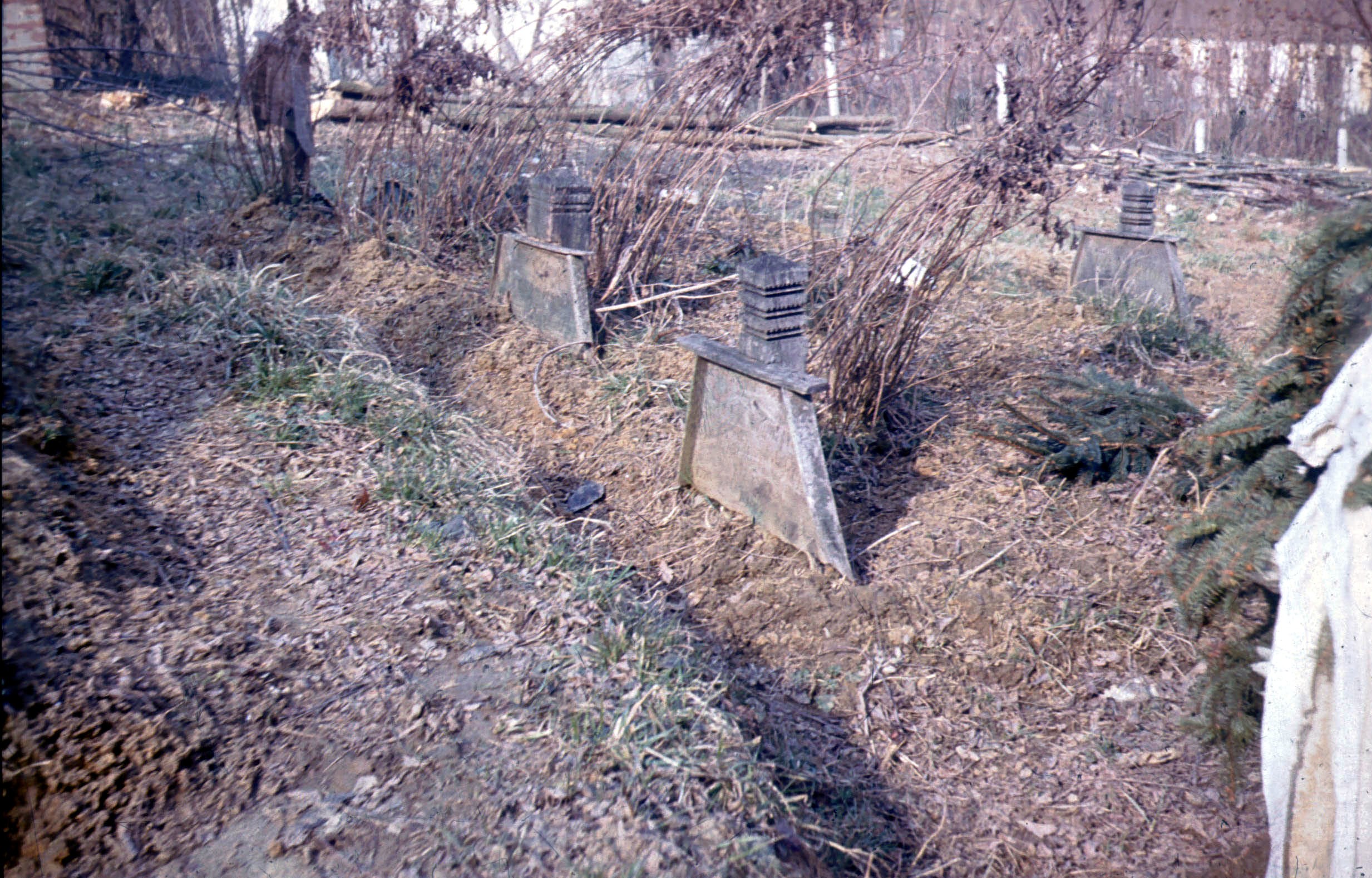 Csurgónagymartoni temető, faragott fejfák (Rippl-Rónai Múzeum CC BY-NC-ND)
