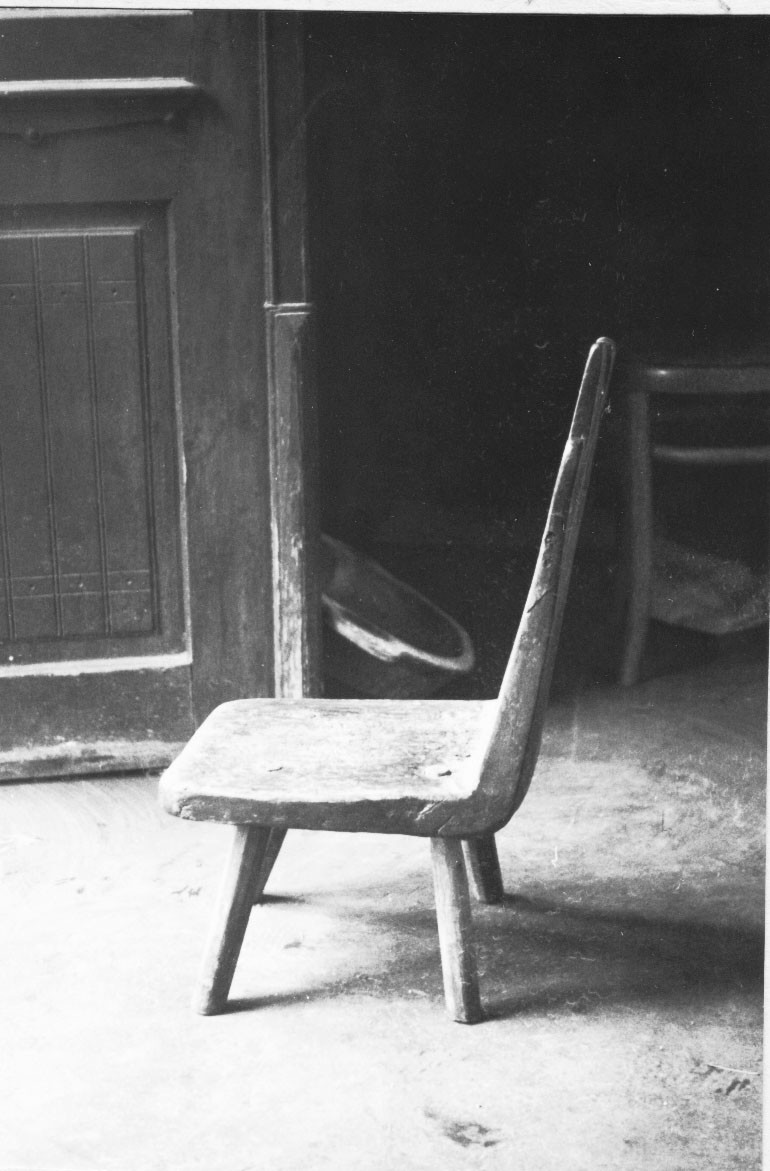 Egy fából való szék, XIX. század eleje (Rippl-Rónai Múzeum CC BY-NC-ND)