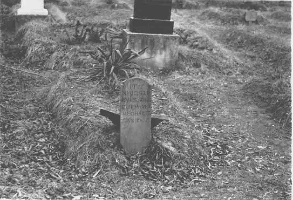 Férfi fejfája a református temetőből, 1958-ból (Rippl-Rónai Múzeum CC BY-NC-ND)