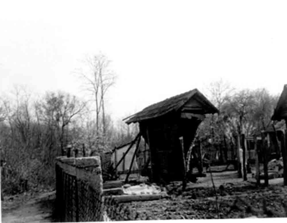 Fonott kukoricagóré, Bíró Gyula portáján (Rippl-Rónai Múzeum CC BY-NC-ND)