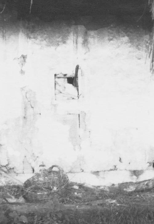 Kamra befalazott ablaka a Ny - i homlokzaton (Rippl-Rónai Múzeum CC BY-NC-ND)