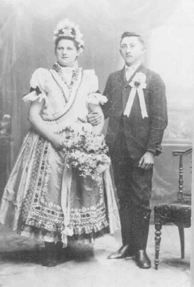 Porrogszentkirályi menyasszony és vőlegény, 1910 (Rippl-Rónai Múzeum CC BY-NC-ND)