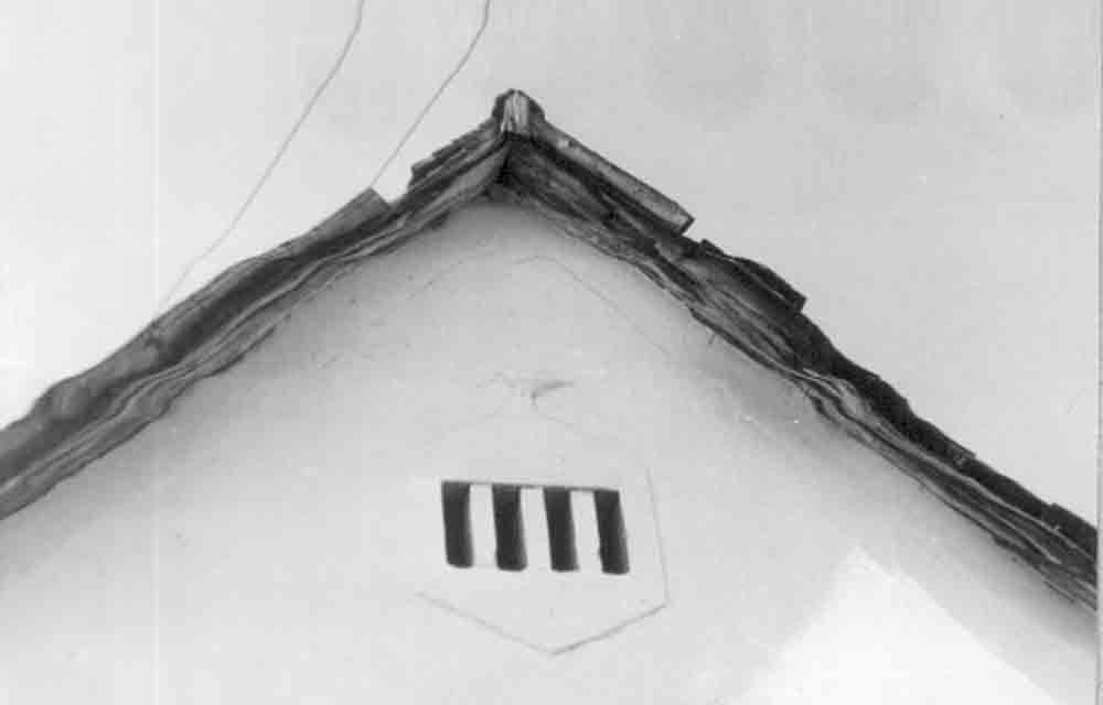 Tornácos ház utcai oromzat részlete (Rippl-Rónai Múzeum CC BY-NC-ND)