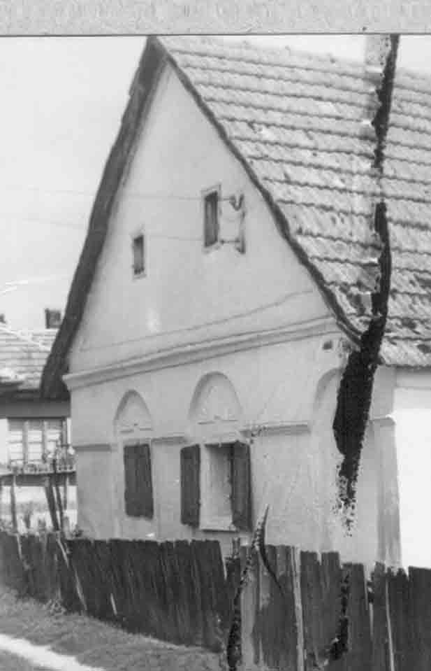 Zana Lajos háza lebontás előtt (Rippl-Rónai Múzeum CC BY-NC-ND)