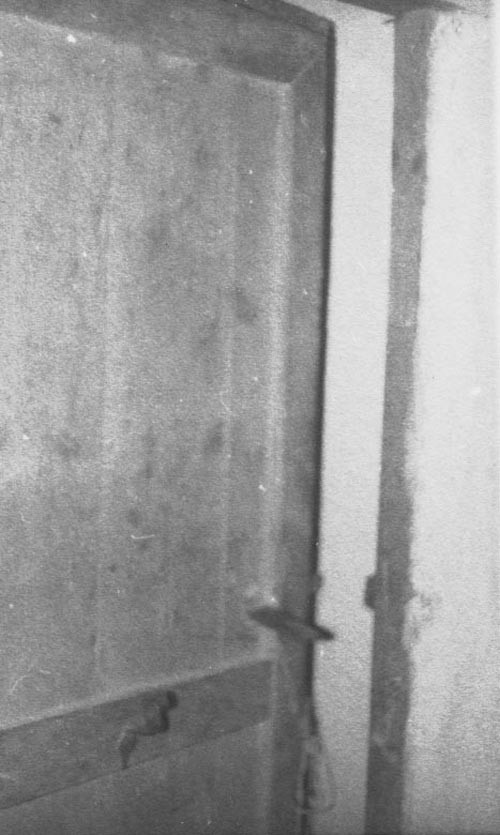 A présház lakószobájának fazáras ajtaja belülről. Sümegi György pincéje (Rippl-Rónai Múzeum CC BY-NC-ND)