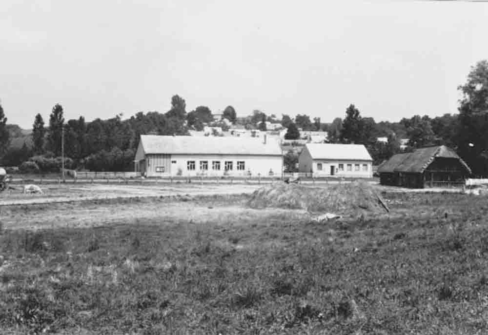 Az áttelepített rinyakovácsi lakóház újjáépítés után (Rippl-Rónai Múzeum CC BY-NC-ND)