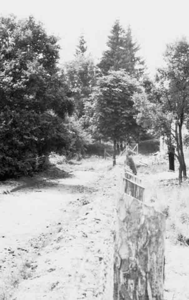 Lelkészlak mellett készülő út (Rippl-Rónai Múzeum CC BY-NC-ND)