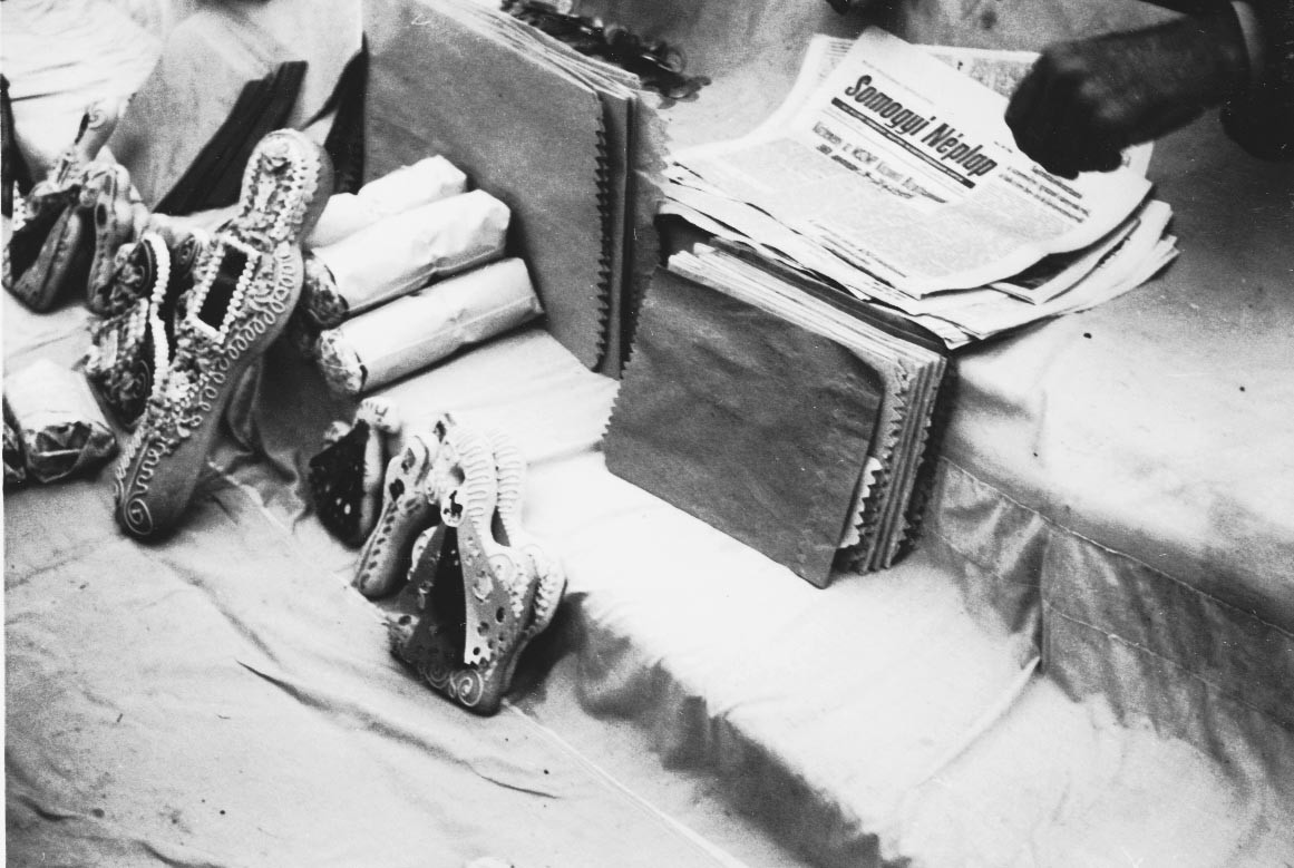 Mézesbábos áru a pulton (Rippl-Rónai Múzeum CC BY-NC-ND)