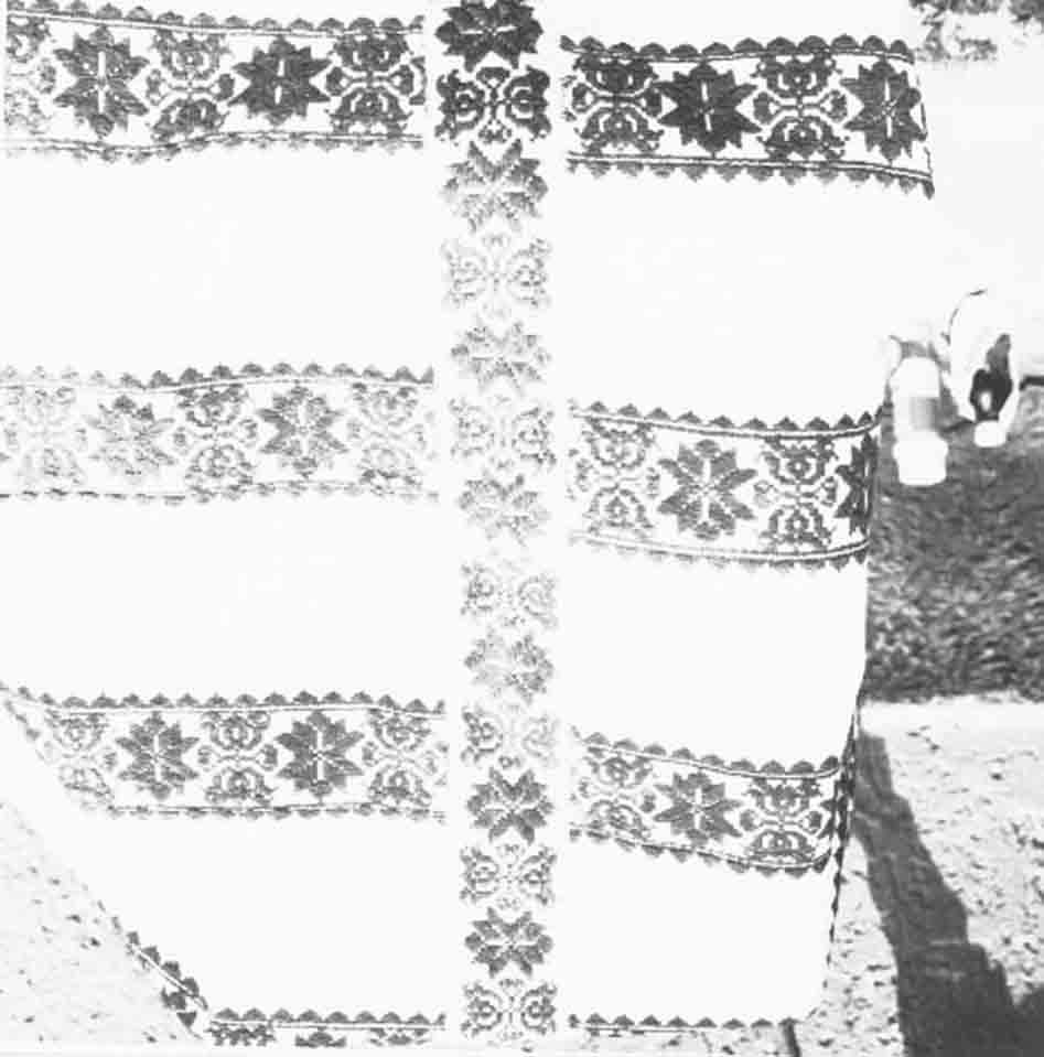 Buzsáki abrosz a 20. század elejéről (Rippl-Rónai Múzeum CC BY-NC-ND)