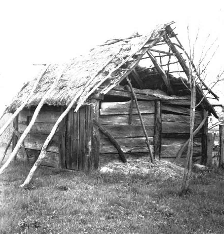 Másodlagosan áttelepített favázas, zsilipelt boronaistálló (Rippl-Rónai Múzeum CC BY-NC-ND)