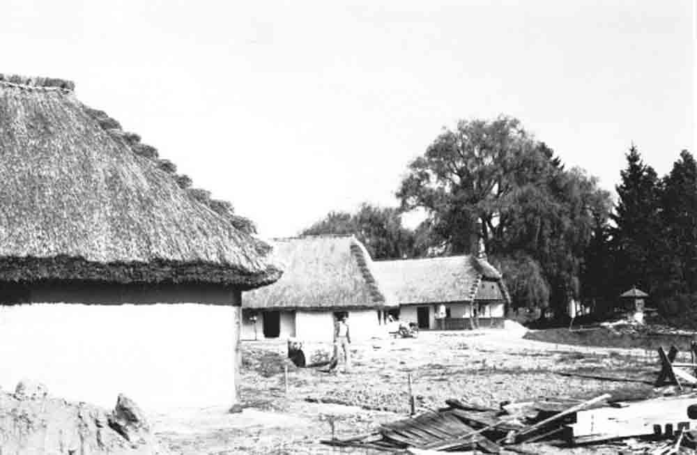 Rinyakovácsi ház és kisbajomi ház újjáépítés után (Rippl-Rónai Múzeum CC BY-NC-ND)