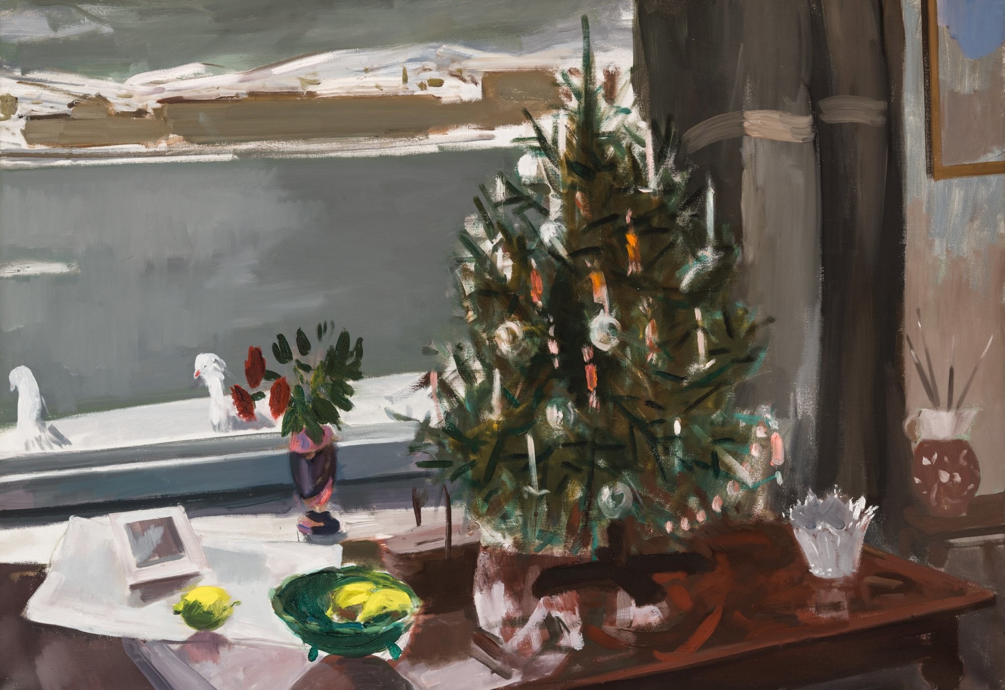Csendélet karácsonyfával - Karácsonyfa (Rippl-Rónai Múzeum CC BY-NC-ND)