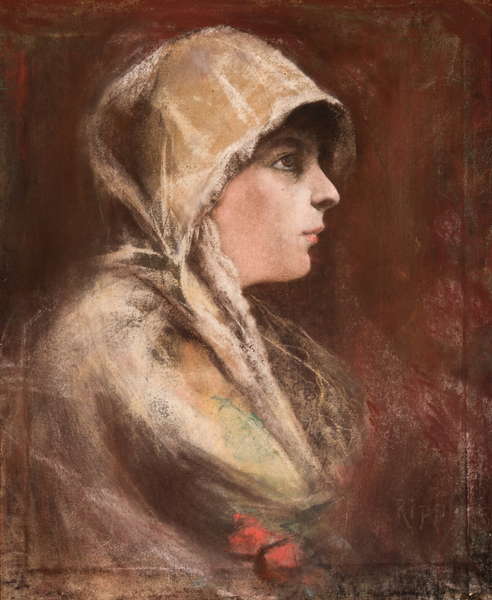 Fiatal hölgy képmása (Rippl-Rónai Múzeum CC BY-NC-ND)