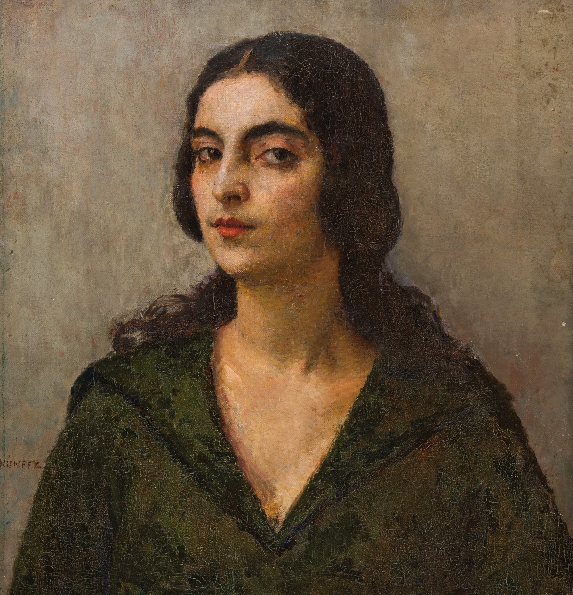 Női arckép tanulmány (Rippl-Rónai Múzeum CC BY-NC-ND)
