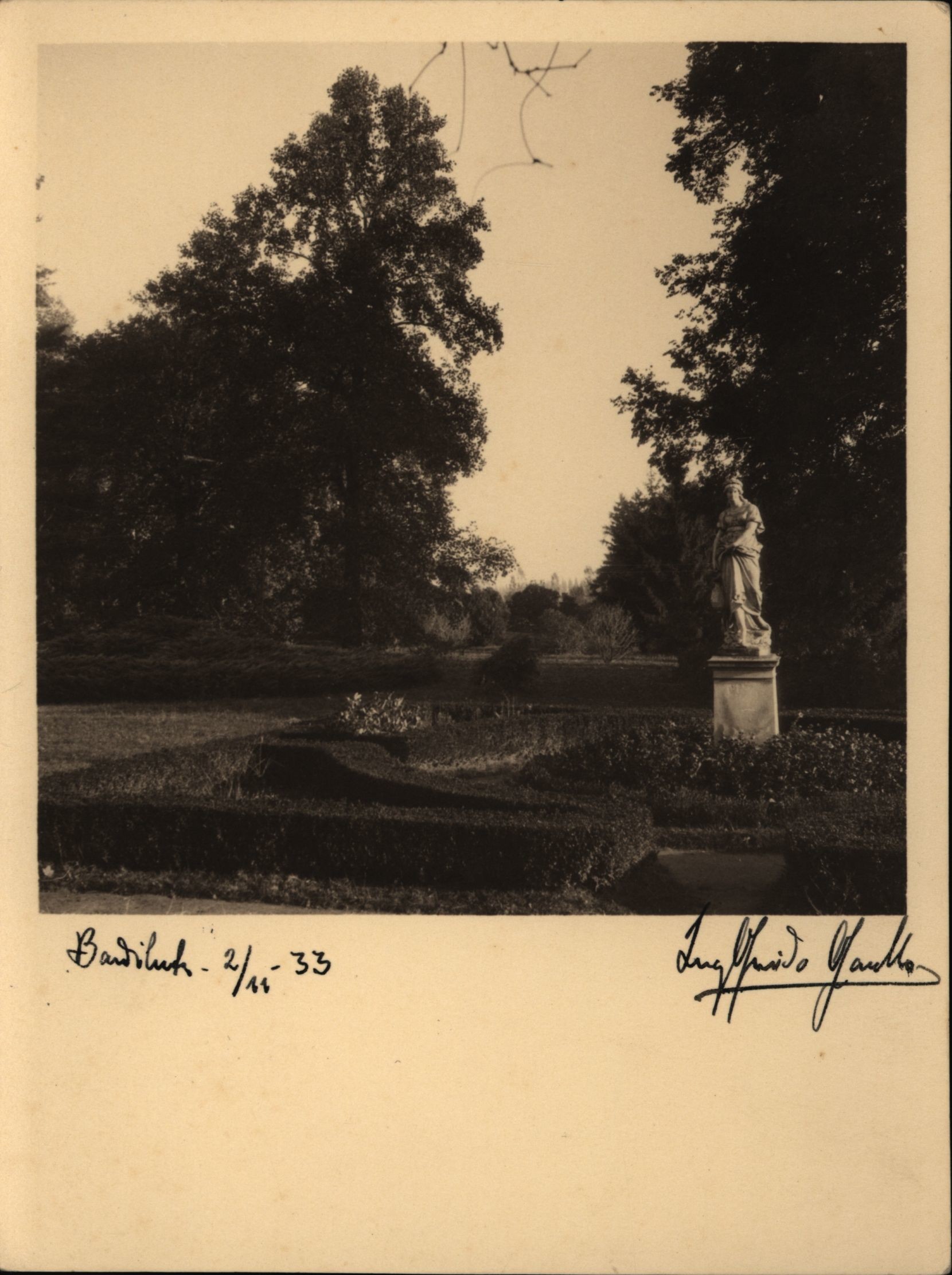 A bárdibükki Kiskastély kertje (Rippl-Rónai Múzeum CC BY-NC-SA)