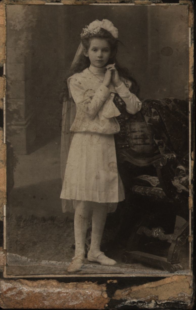 Csiszár Marianne gyermekkori fotója (Rippl-Rónai Múzeum CC BY-NC-SA)