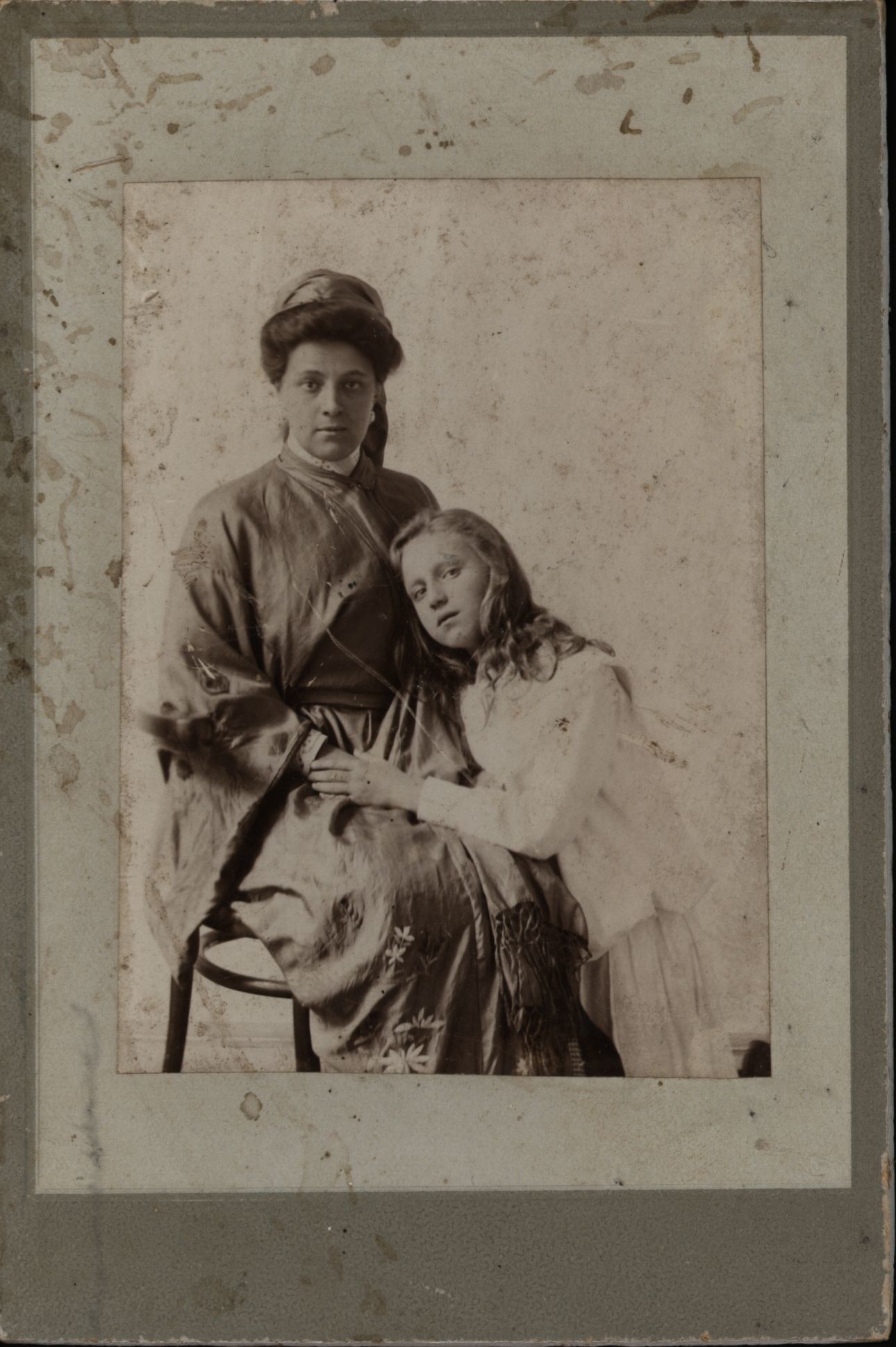 Goszthony Mária és édesanyja (Rippl-Rónai Múzeum CC BY-NC-SA)