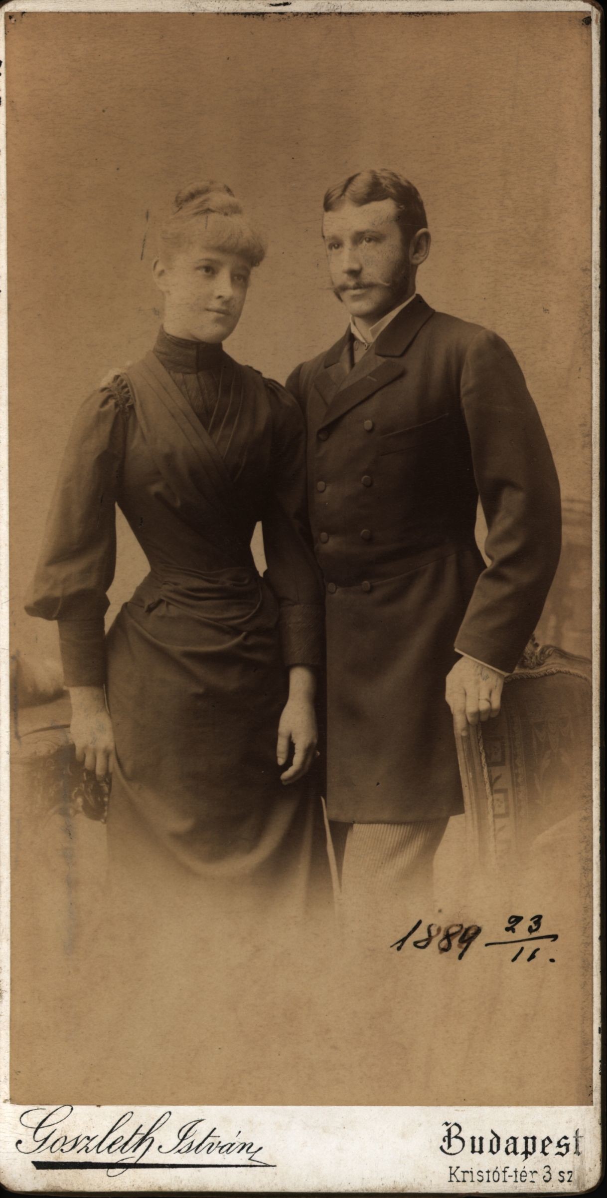 Goszthony Mihály és felesége, Csiszár Marianna (Rippl-Rónai Múzeum CC BY-NC-SA)