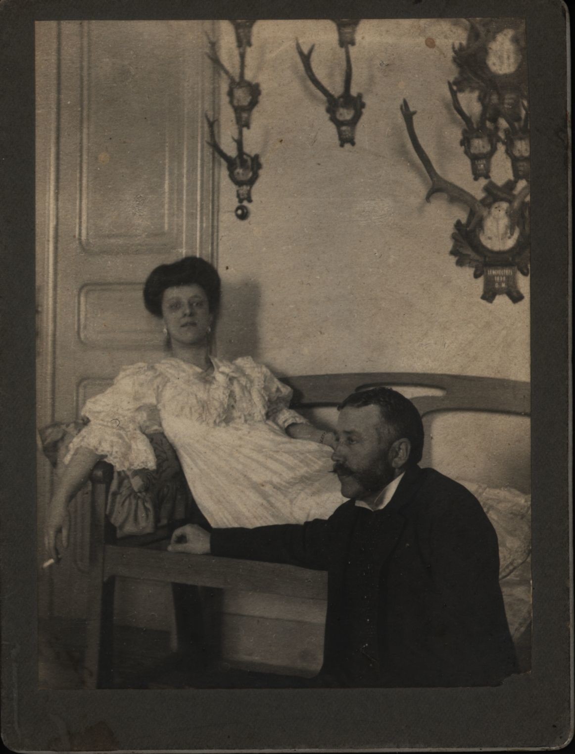 Goszthony Mihály és felesége, Csiszár Marianne (Rippl-Rónai Múzeum CC BY-NC-SA)