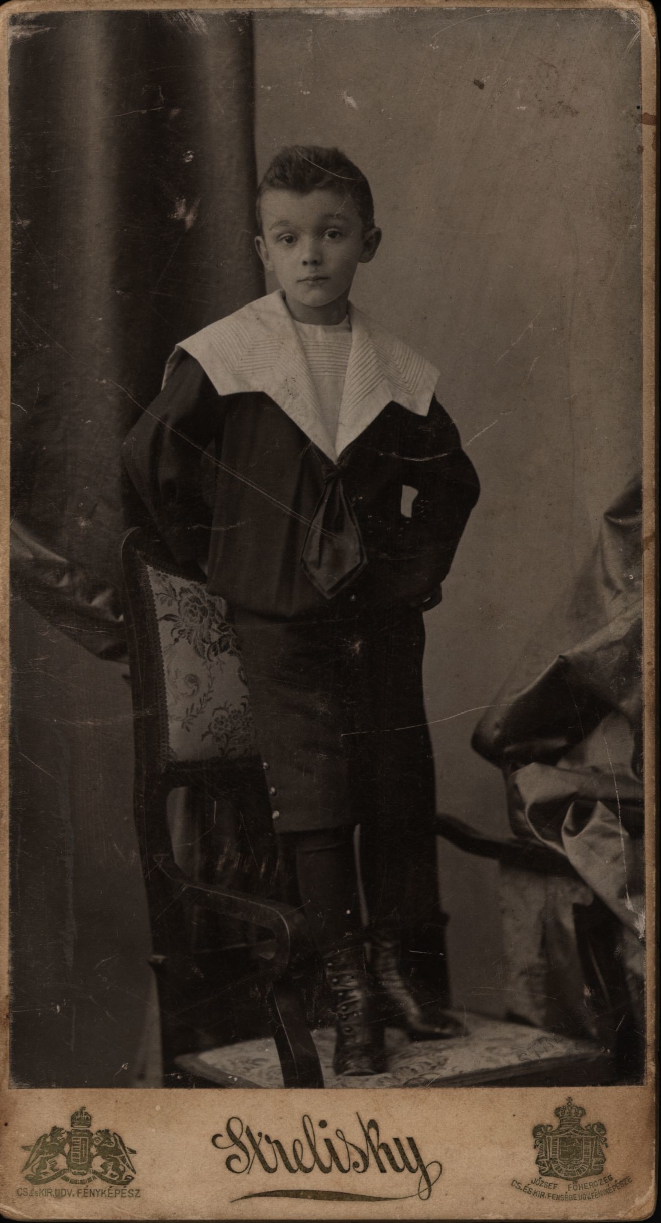 Ifj. Goszthony Mihály gyermekkori képe (Rippl-Rónai Múzeum CC BY-NC-SA)