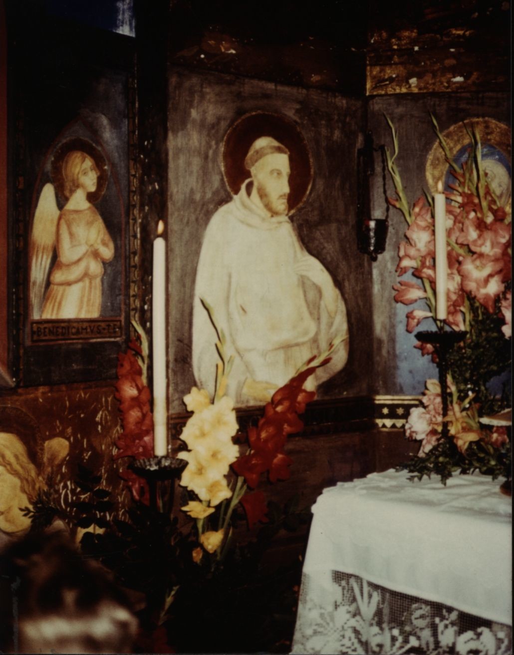 Istentisztelet a Porziunkola kápolnánál (Rippl-Rónai Múzeum CC BY-NC-SA)