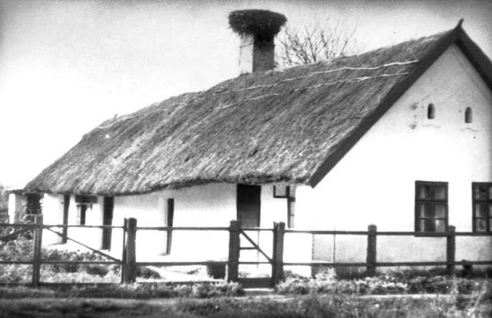 Nádtetős ház, (Rippl-Rónai Múzeum CC BY-NC-ND)