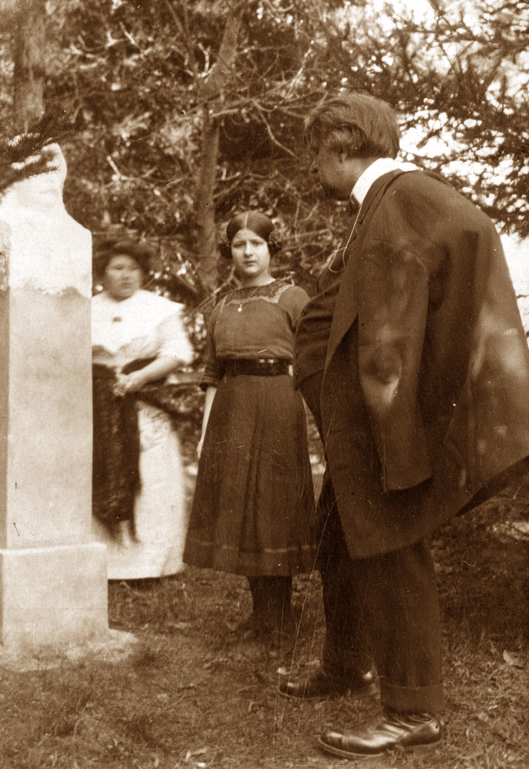 Rippl-Rónai, Anellával és Szabolcs Bálintnéval (Rippl-Rónai Múzeum CC BY-NC-SA)