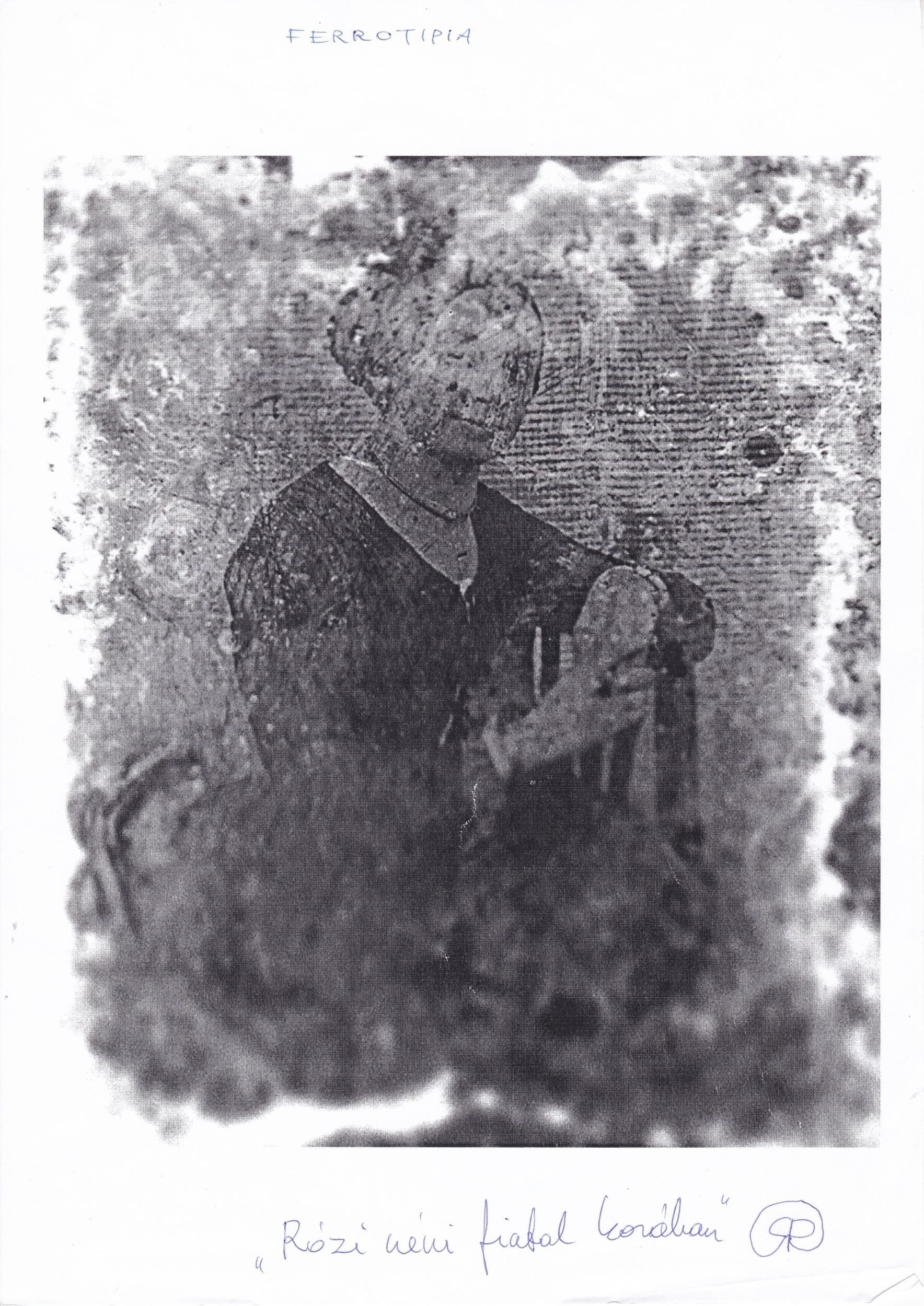 Rozi néni fiatal korában Ferro v. Dagerotypia (Rippl-Rónai Múzeum CC BY-NC-SA)
