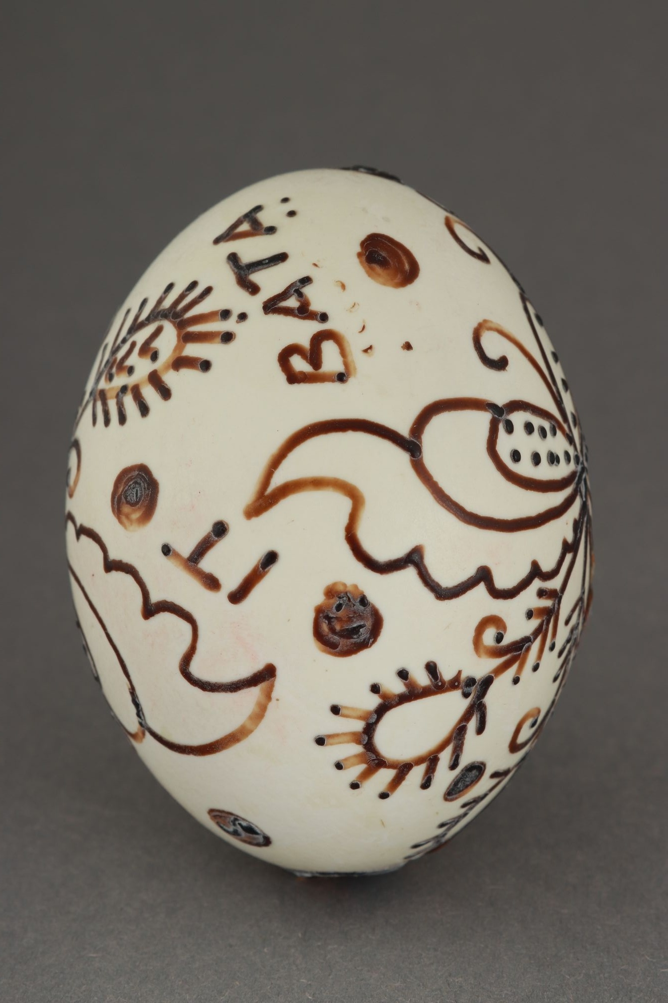 Díszített tojás,hímestojás (Rippl-Rónai Múzeum CC BY-NC-SA)