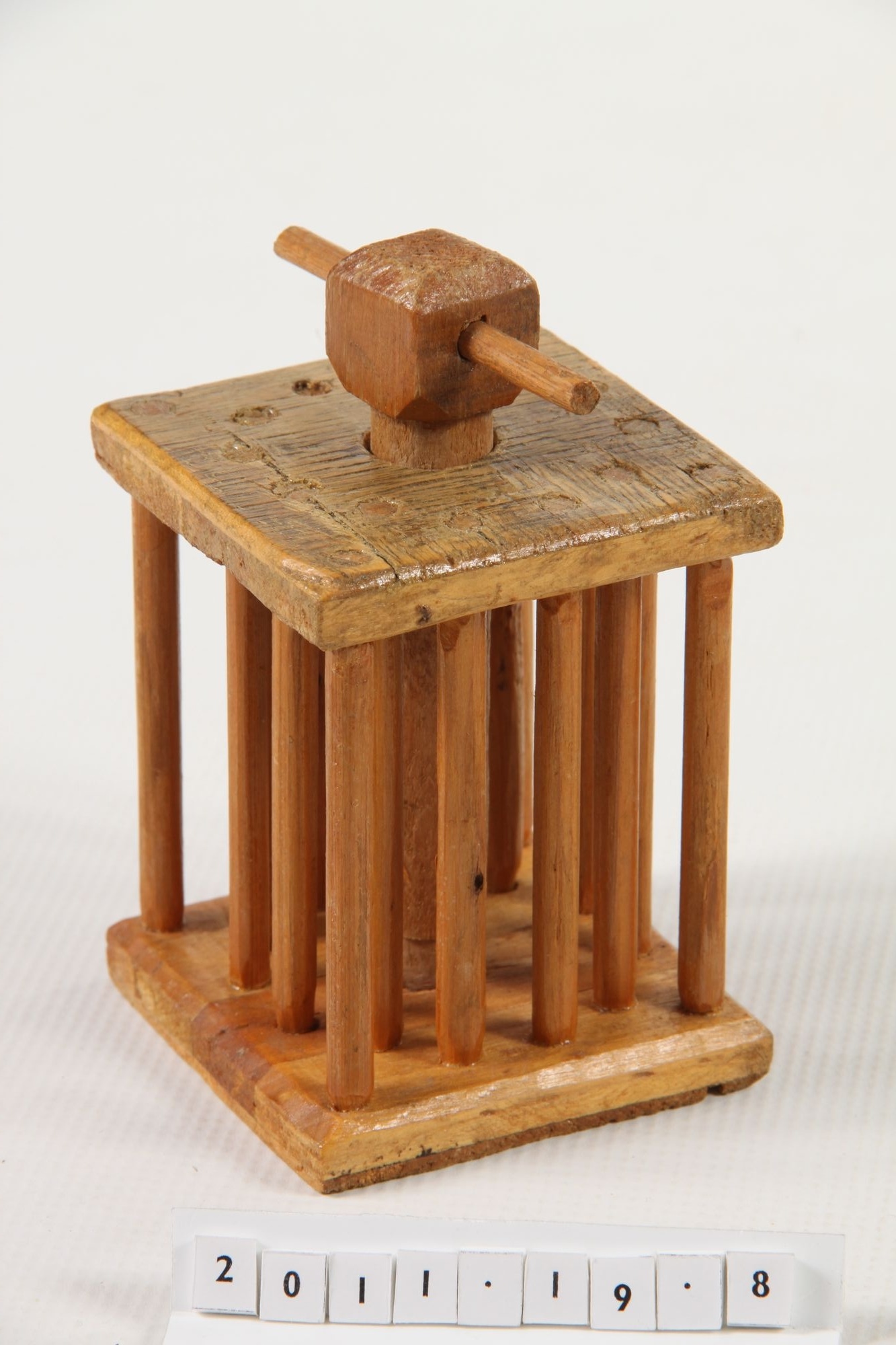 Kendermorzsoló(makett) (Rippl-Rónai Múzeum CC BY-NC-SA)