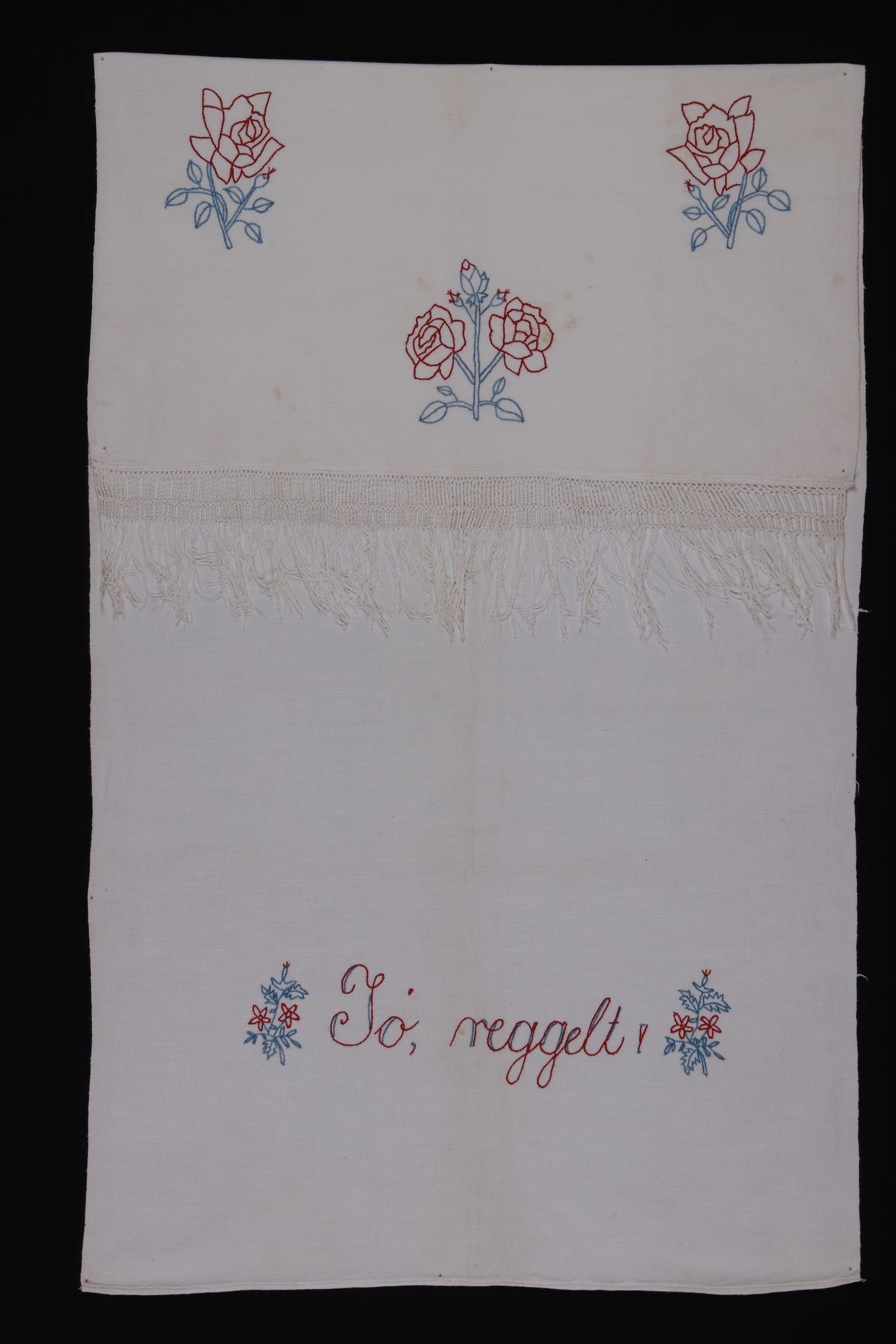 Dísztörölköző "díszkendő" (Rippl-Rónai Múzeum CC BY-NC-SA)