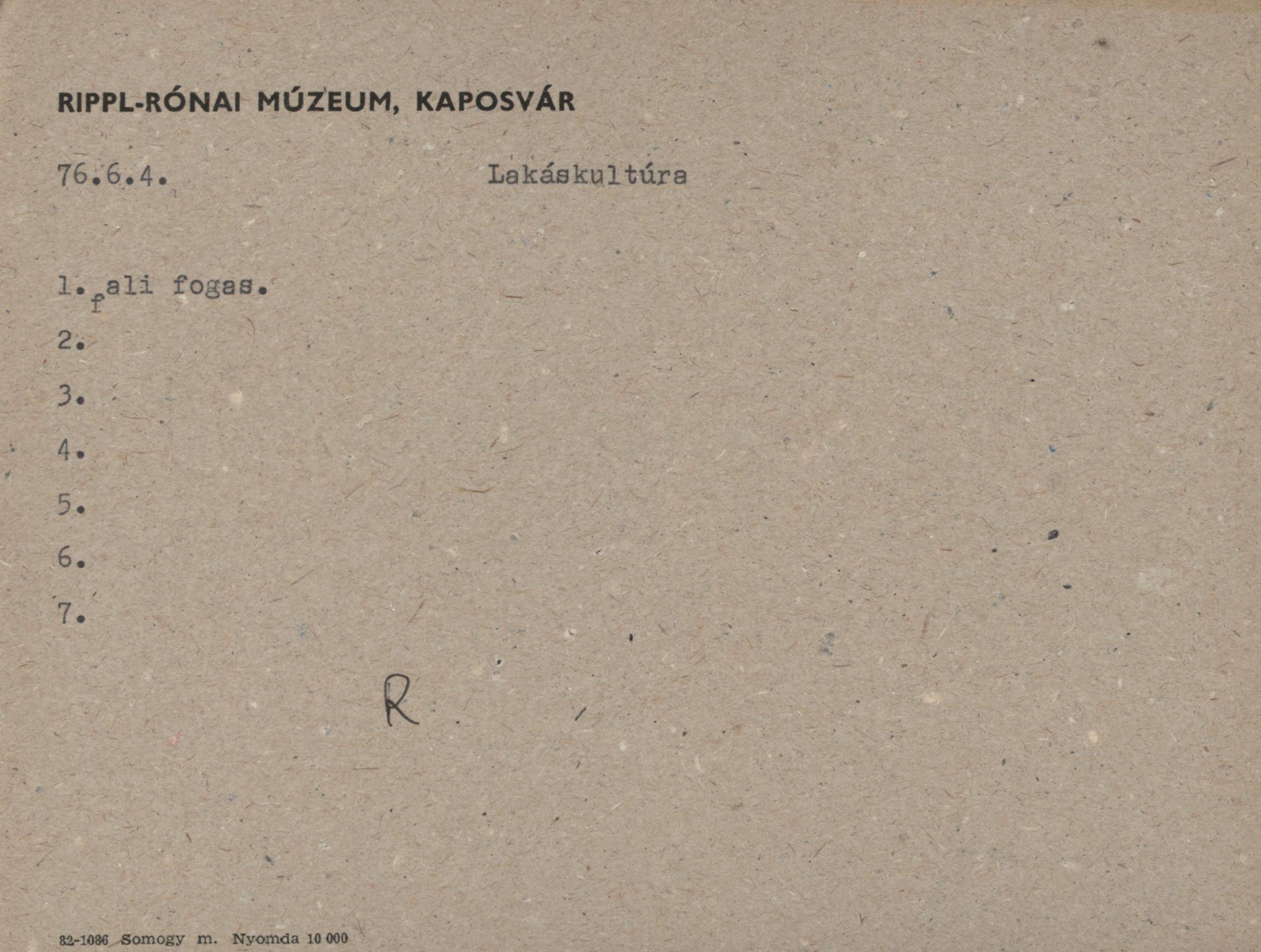 Falifogas (Rippl-Rónai Múzeum CC BY-NC-SA)