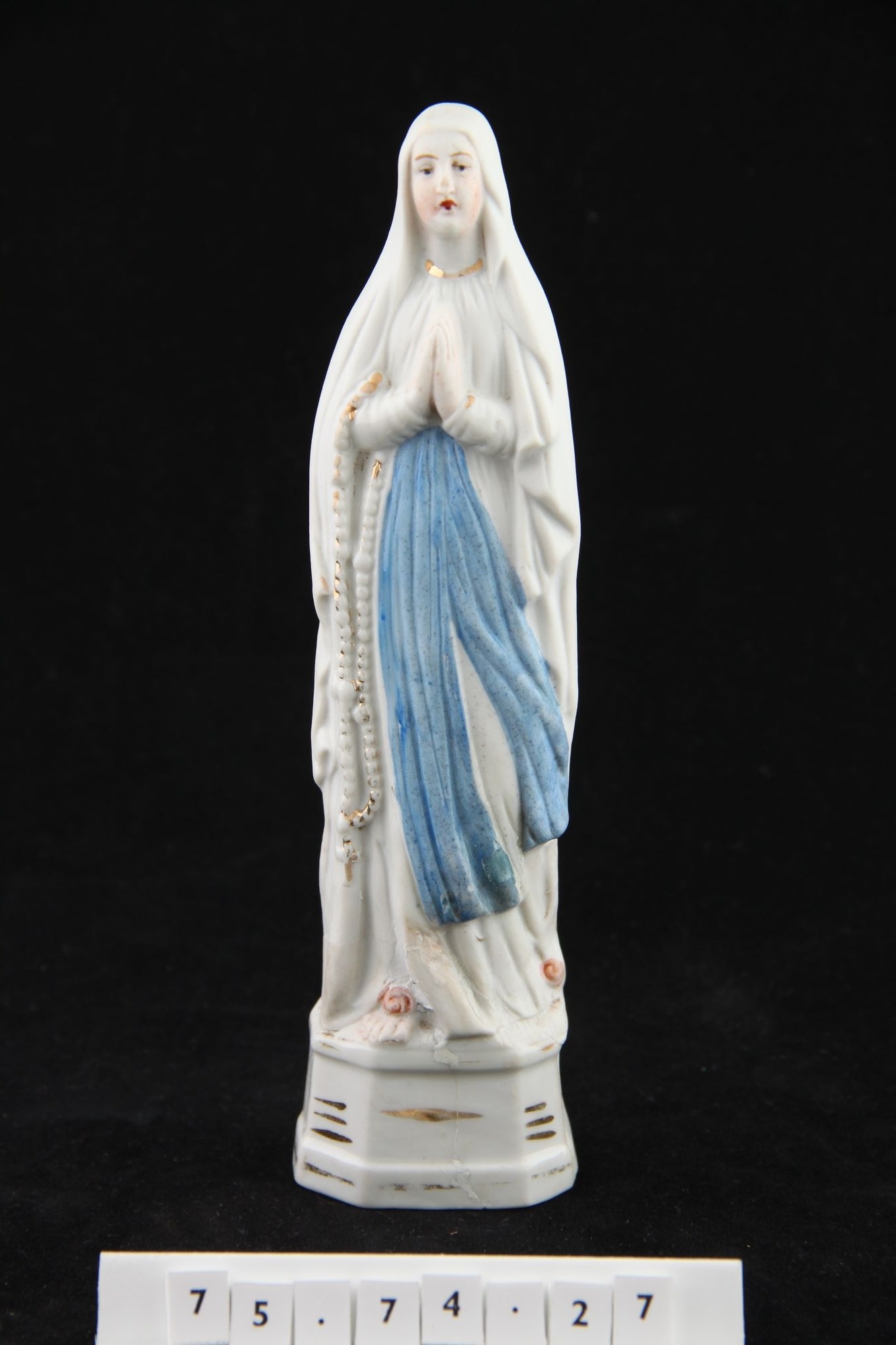 Porcelán szobor betlehemhez (Rippl-Rónai Múzeum CC BY-NC-SA)