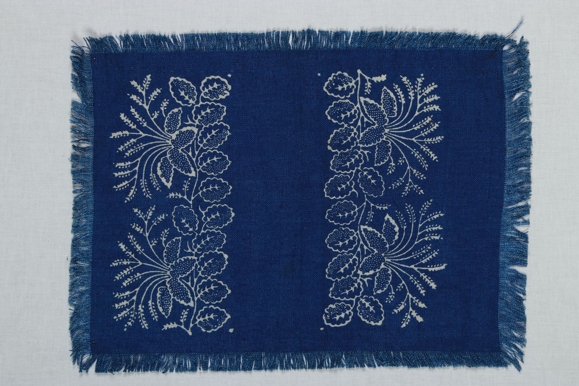 Kékfestő mintadarab (Rippl-Rónai Múzeum CC BY-NC-SA)