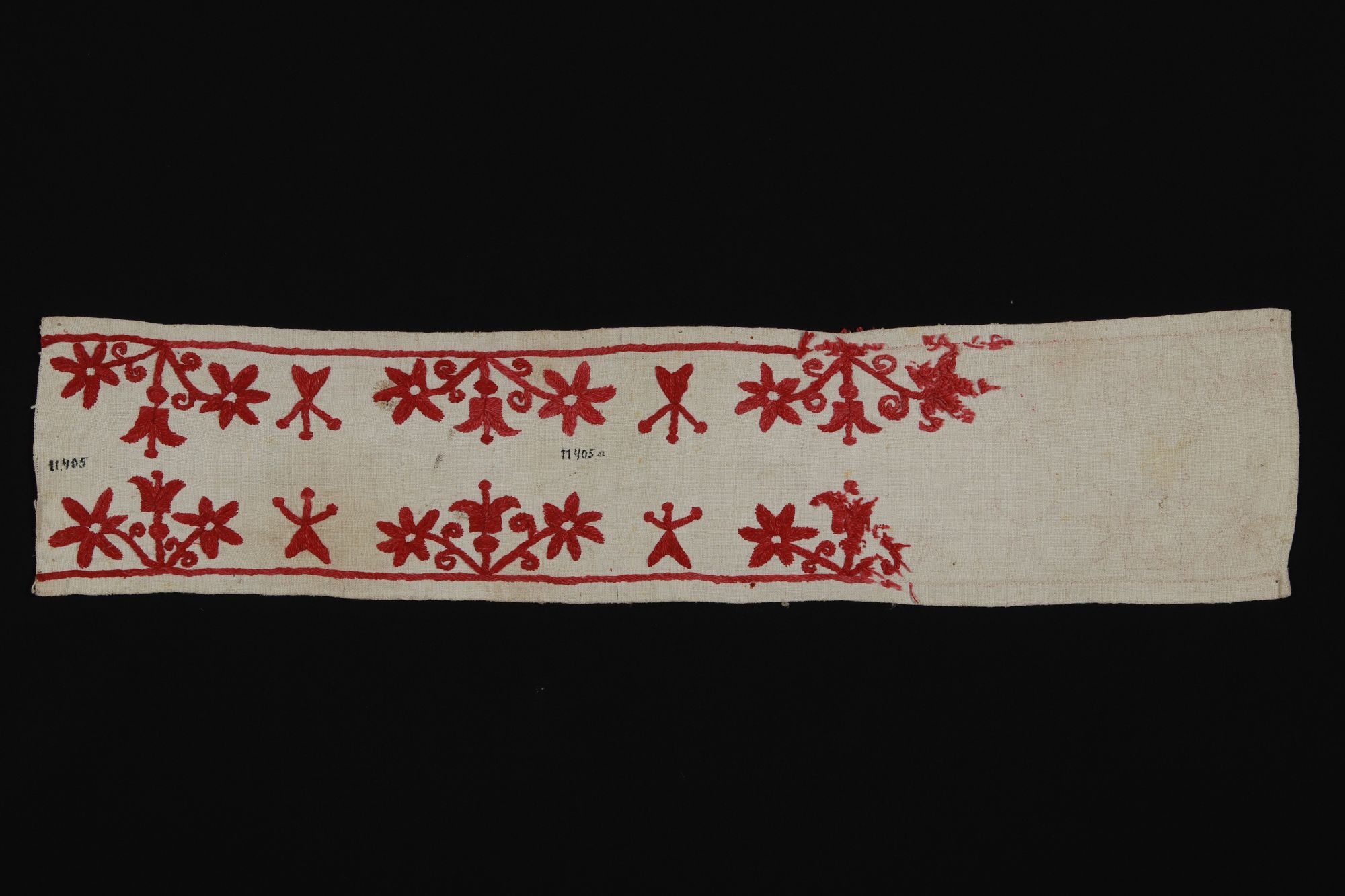Hímzés vászonra (Rippl-Rónai Múzeum CC BY-NC-SA)