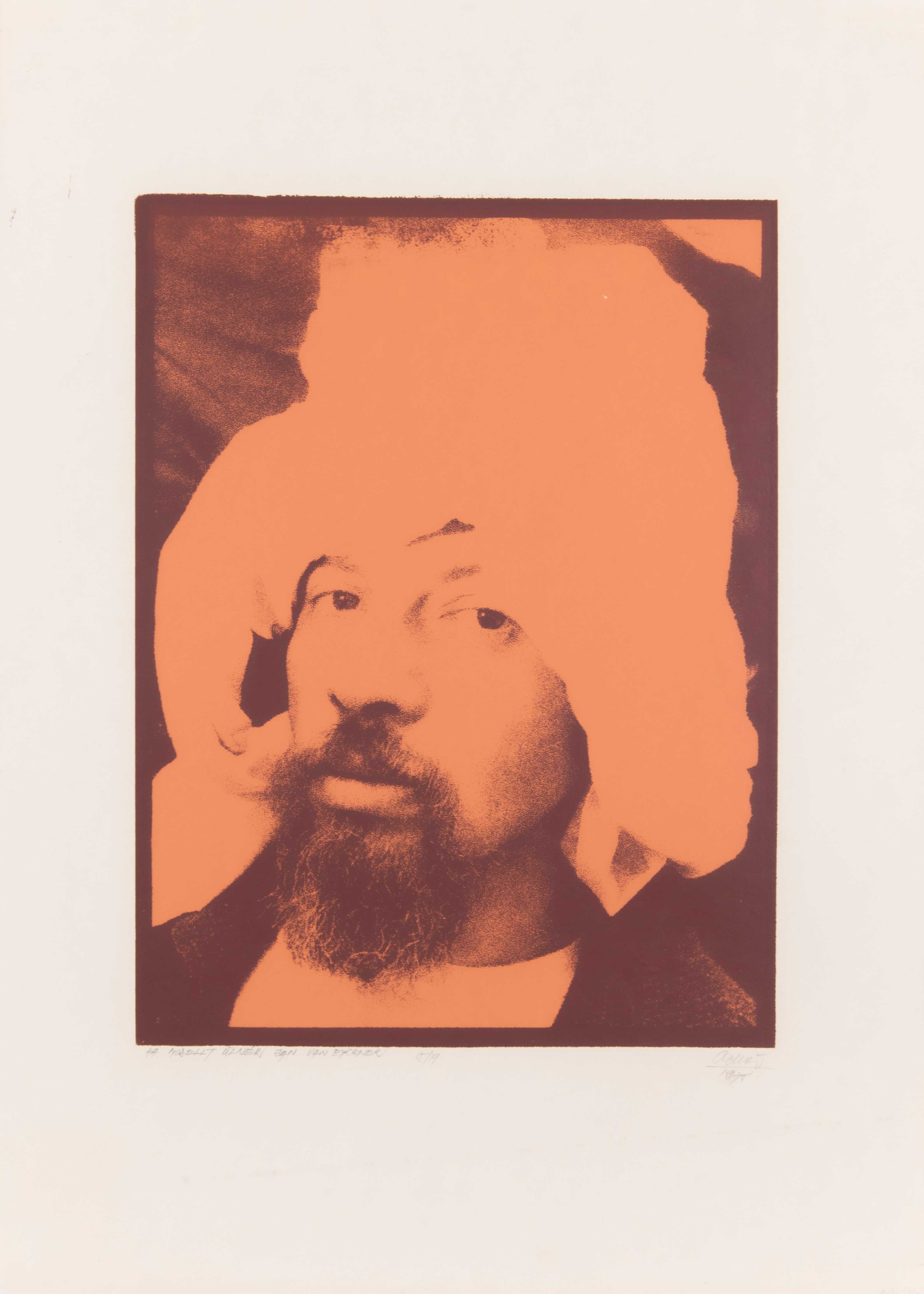 Gellér B. István: Ha modellt ülnék Jan Van Eycknek (Paksi Városi Múzeum - Paksi Képtár CC BY-NC-SA)