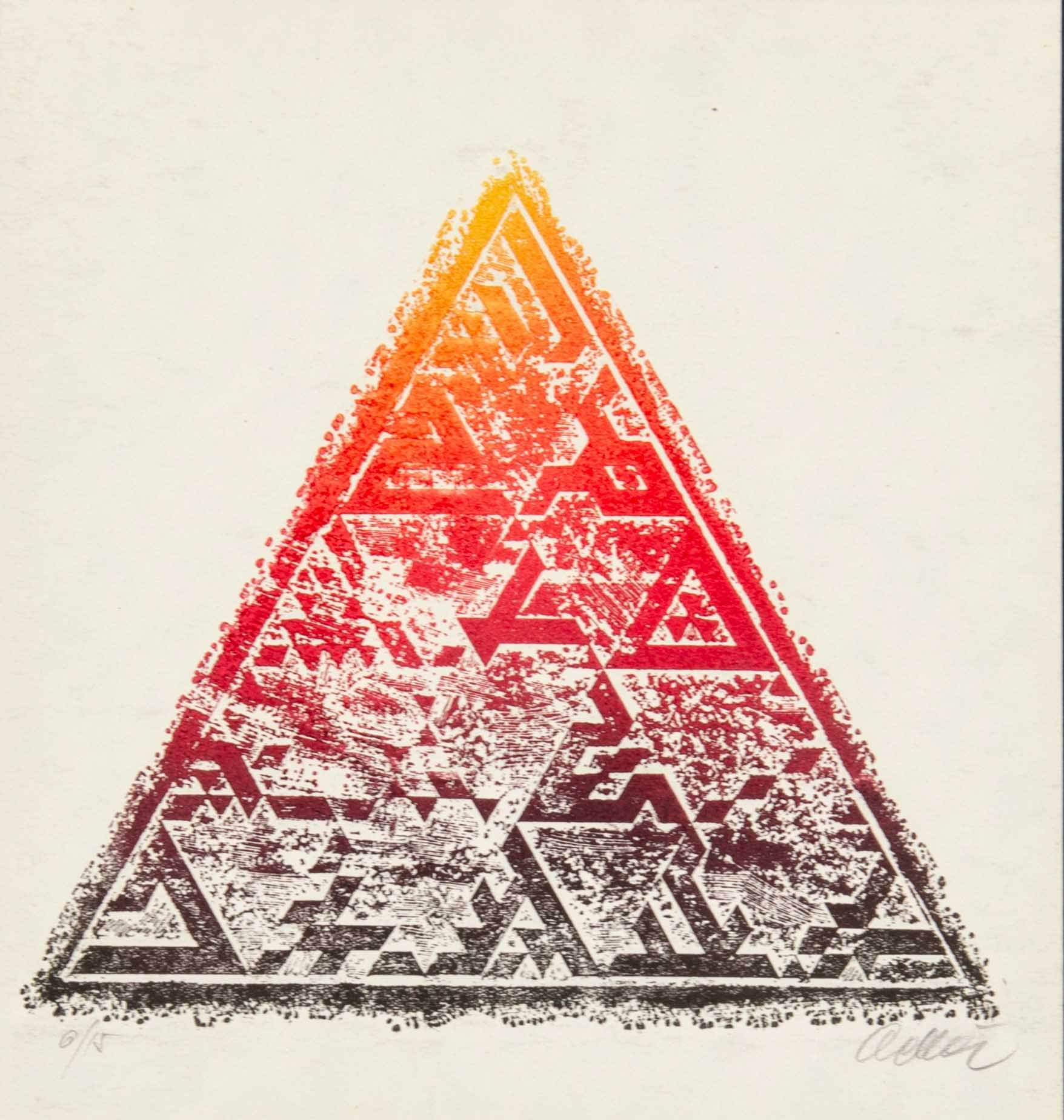 Gellér B. István: Piramis (Paksi Városi Múzeum - Paksi Képtár CC BY-NC-SA)