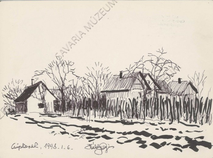Pincék télen (Savaria Megyei Hatókörű Városi Múzeum, Szombathely CC BY-NC-SA)